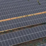 a commercial solar panel installation