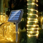 solar powered Christmas lights